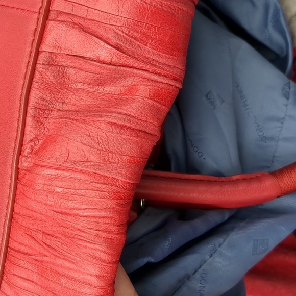 Donald j. Pliner red pleated bag - Picture 15 of 16